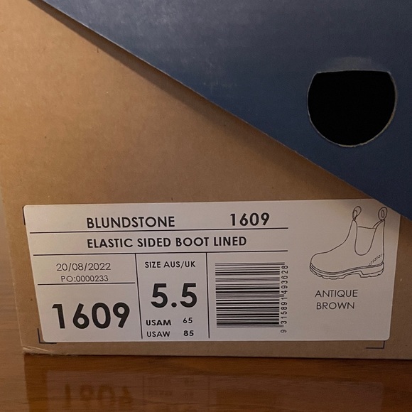 Blundstone Classic Chelsea Boot 1609 Antique Brown EUC in Box! - Picture 2 of 12